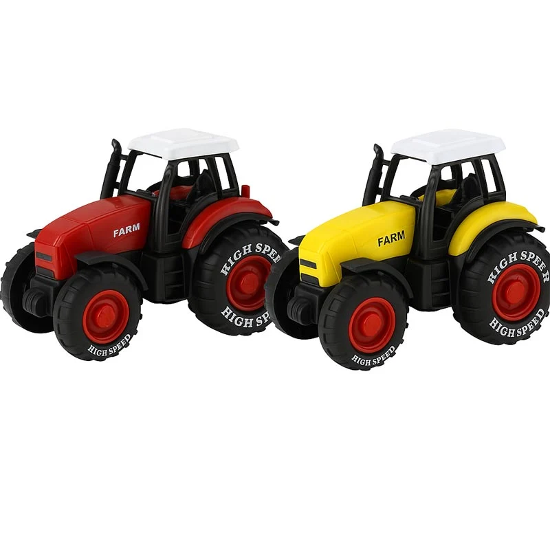 Suntoy Traktor i metall med pullback (8cm)