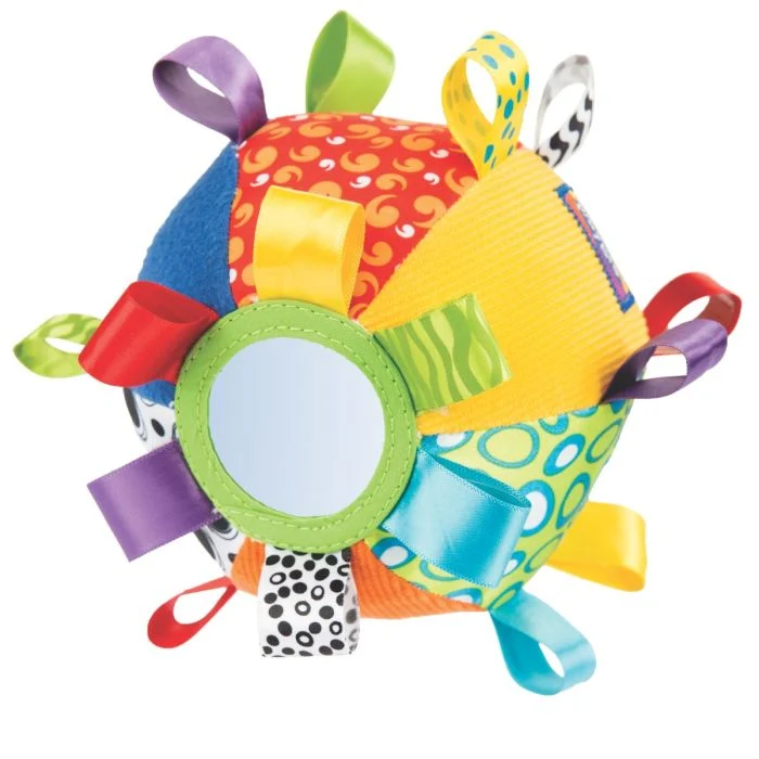 Playgro babyleksak, boll med labels