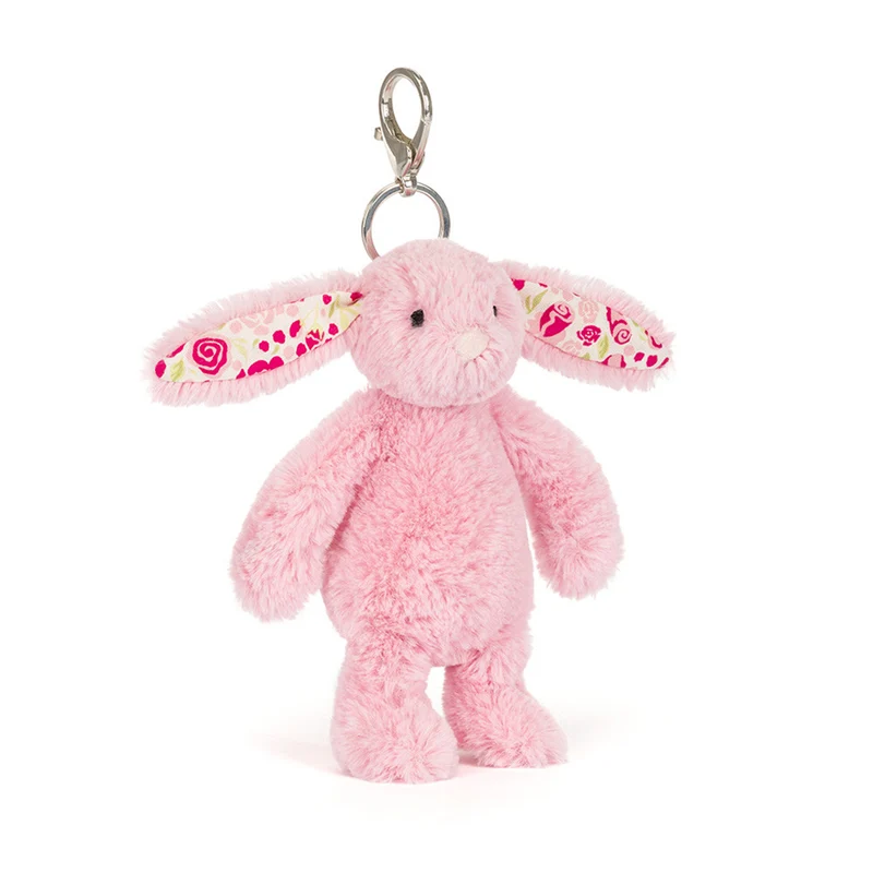 Jellycat nyckelring, Blushkin blossom kanin
