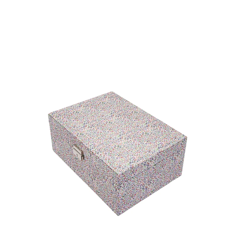 Bon Dep smyckeskrin med Liberty-tyg, Square - Eve