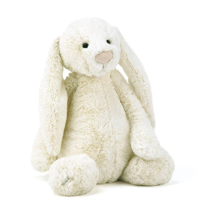 Jellycat gosedjur, Bashful creme kanin - 36 cm