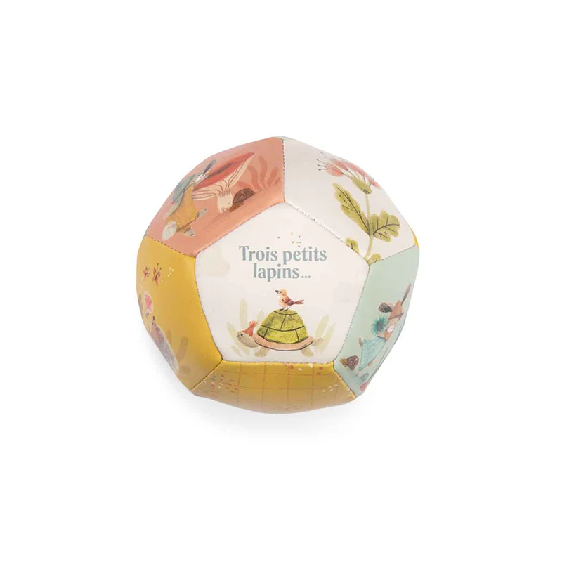 Moulin Roty Mjuk boll 10 cm, Trois Petits Lapins