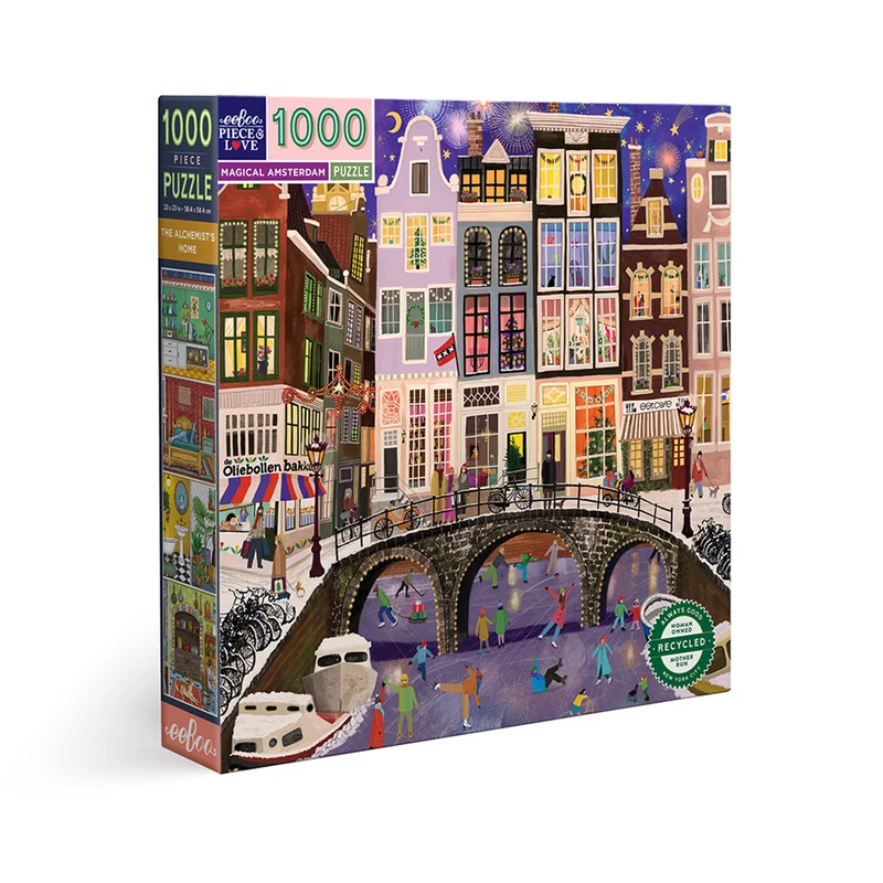 Eeboo pussel, Magical Amsterdam - 1000 bitar