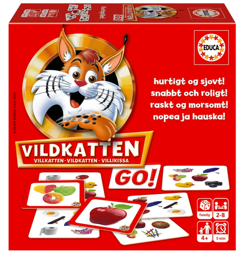 Vildkatten Go, 70 kort