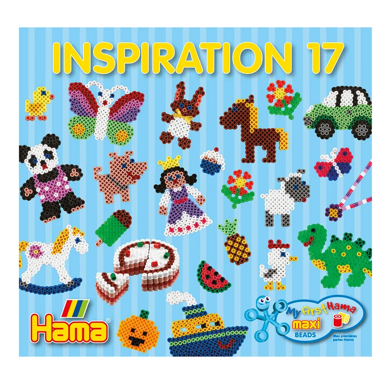 Hama inspirationsbok, Maxi pärlor - Nr. 17