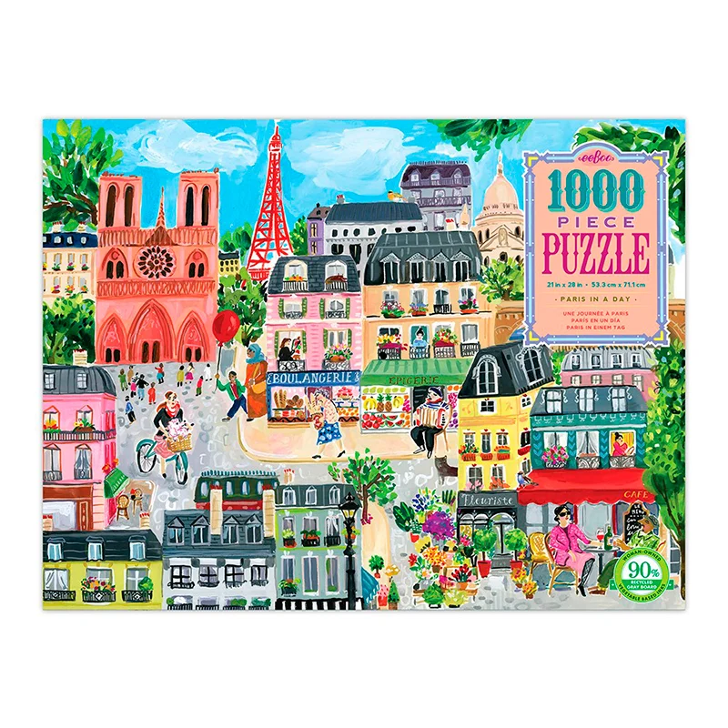 Eeboo pussel, Paris – 1000 bitar