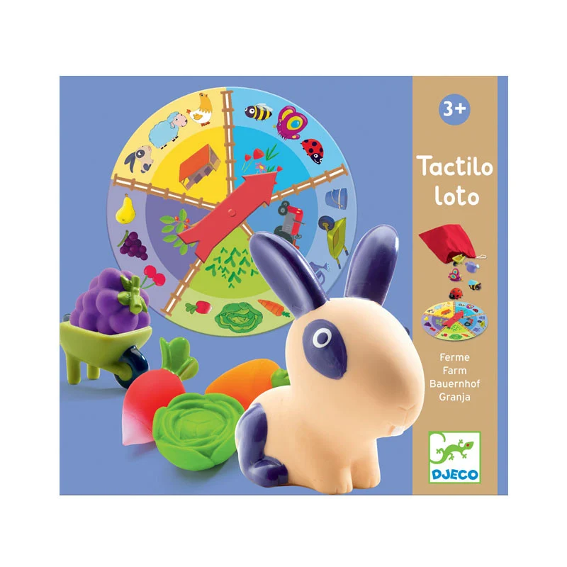 Djeco känsel- och sinnesspel, Tactilo Loto PRISVINNARE