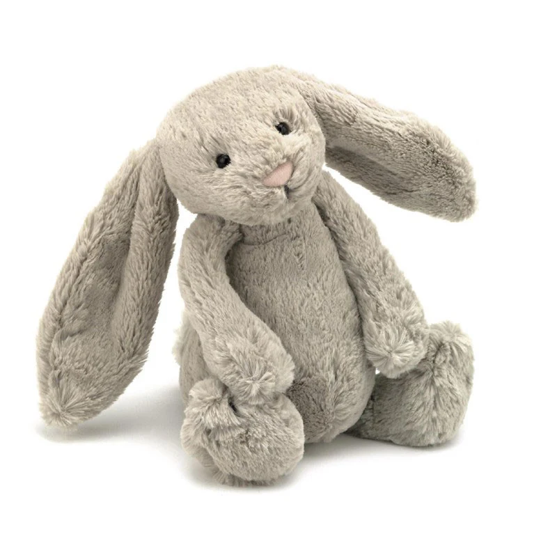 Jellycat gosedjur, Bashful beige kanin - 31 cm