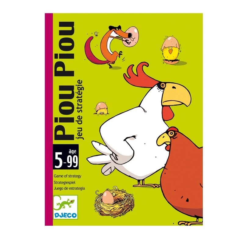 Djeco kortspel, Piou piou