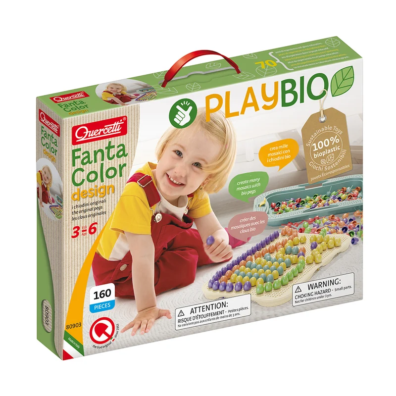 Quercetti spikbräda, Play Bio - Fantacolor Design