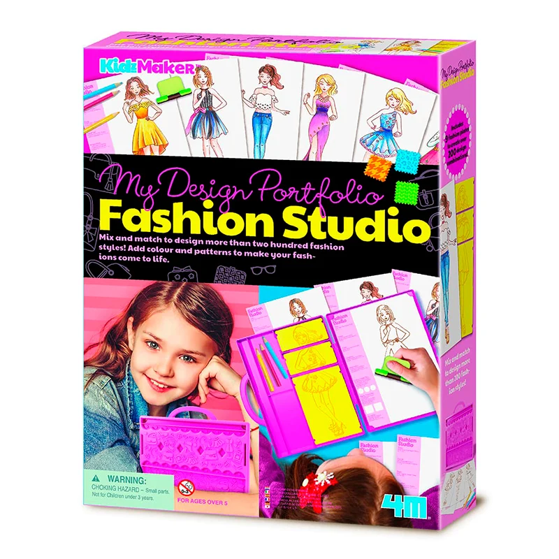 My Design Portfolio Fashion Studio, experimentset