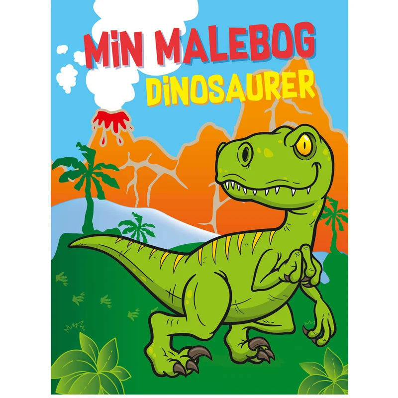 Bolden, Min målarbok - Dinosaurier