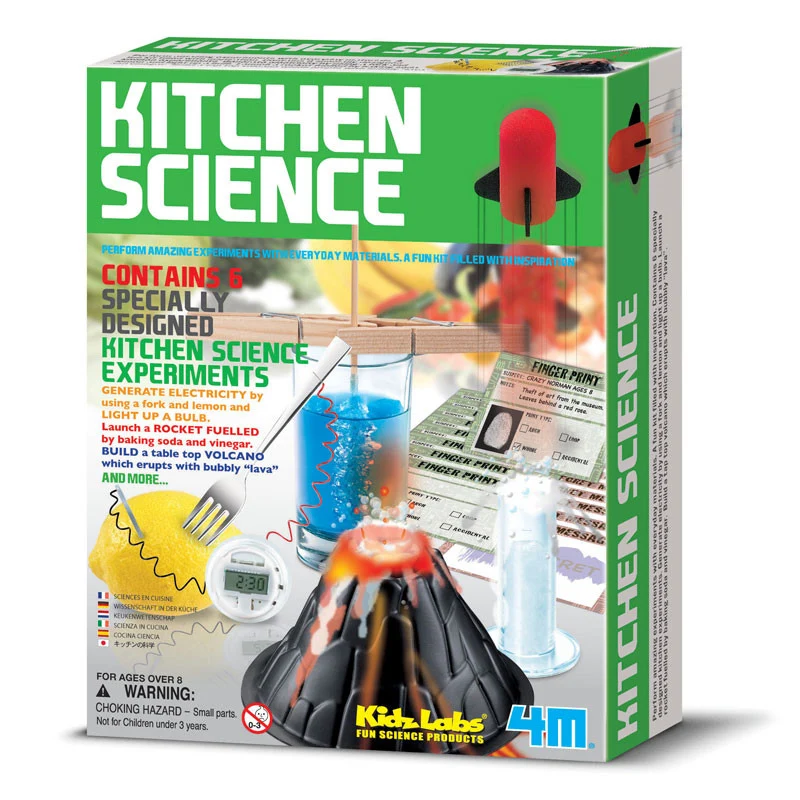 KidzLabs, experimentset - Köksvetenskap