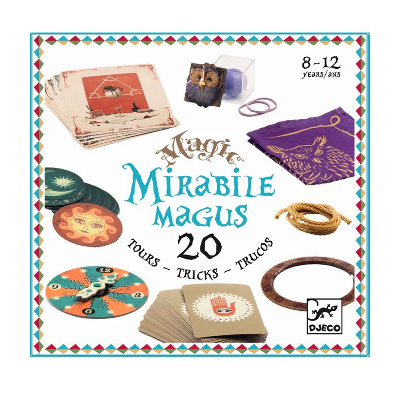 Djeco magiskt set, Mirabile magus 20 trick