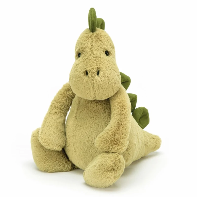 Jellycat bamse, Bashful grön dino – 31 cm