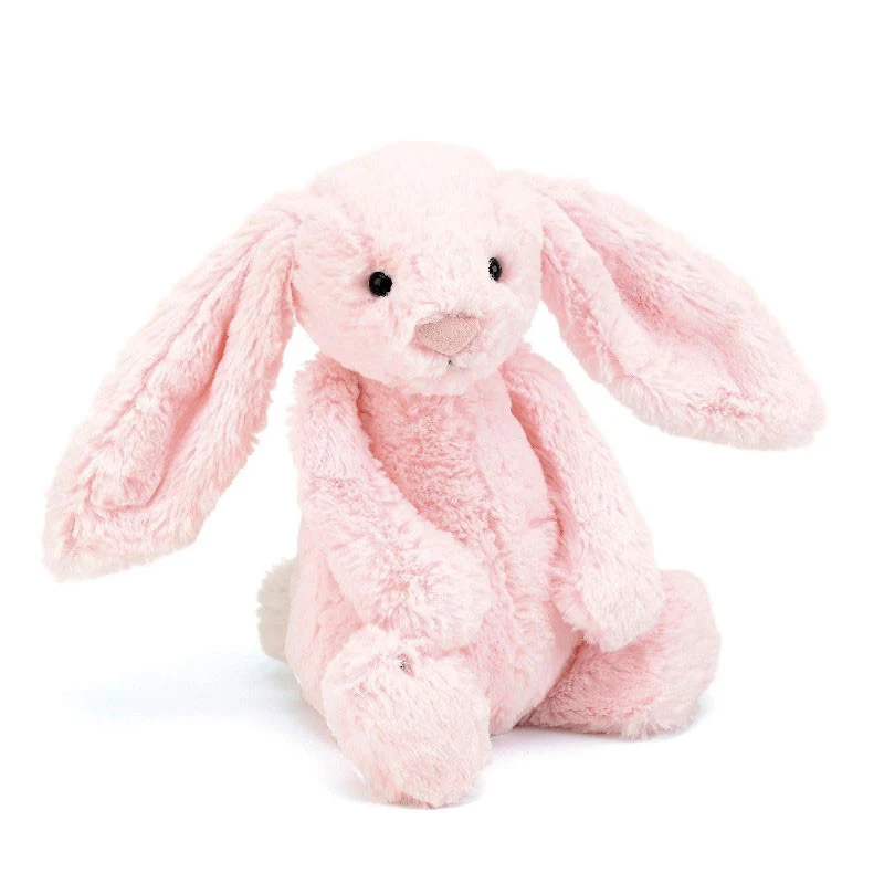 Jellycat nalle, Bashful ljusrosa kanin – 31 cm