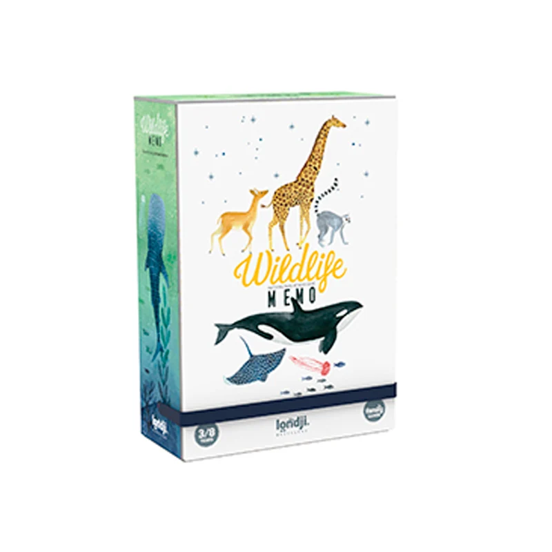 Londji memoryspel, Wildlife – 32 bitar
