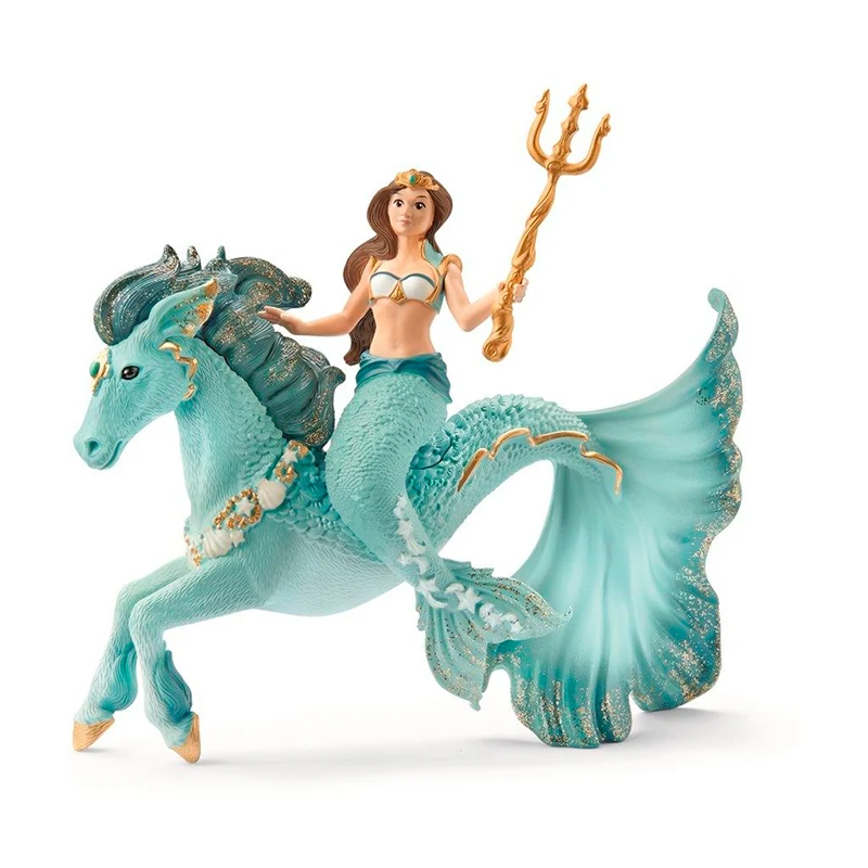Schleich Bayala, sjöjungfrun Eyela på sin undervattens enhörning