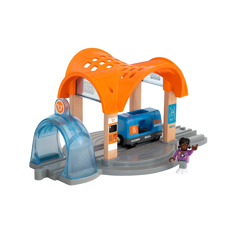 Brio Smart Tech ljud-aktion tunnelstation