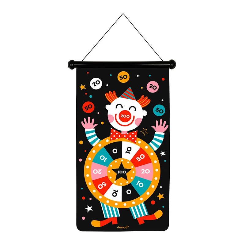 Janod magnetiskt dartspel, Circus