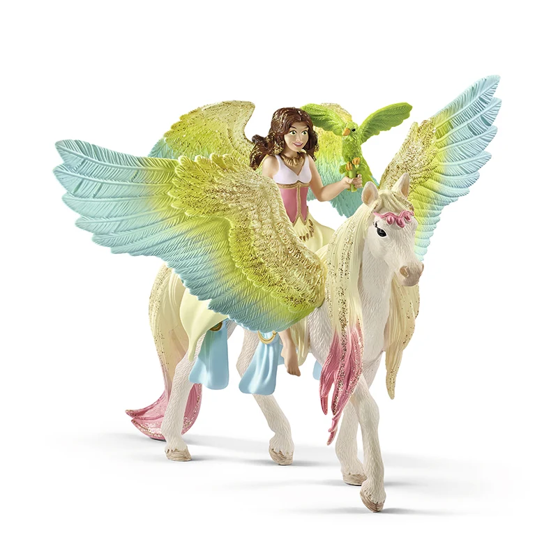 Schleich Fairy Surah med glitter Pegasus