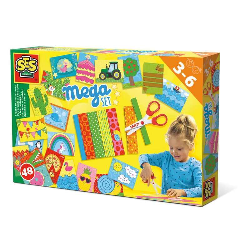 SES Creative Jag lär mig använda sax, mega set