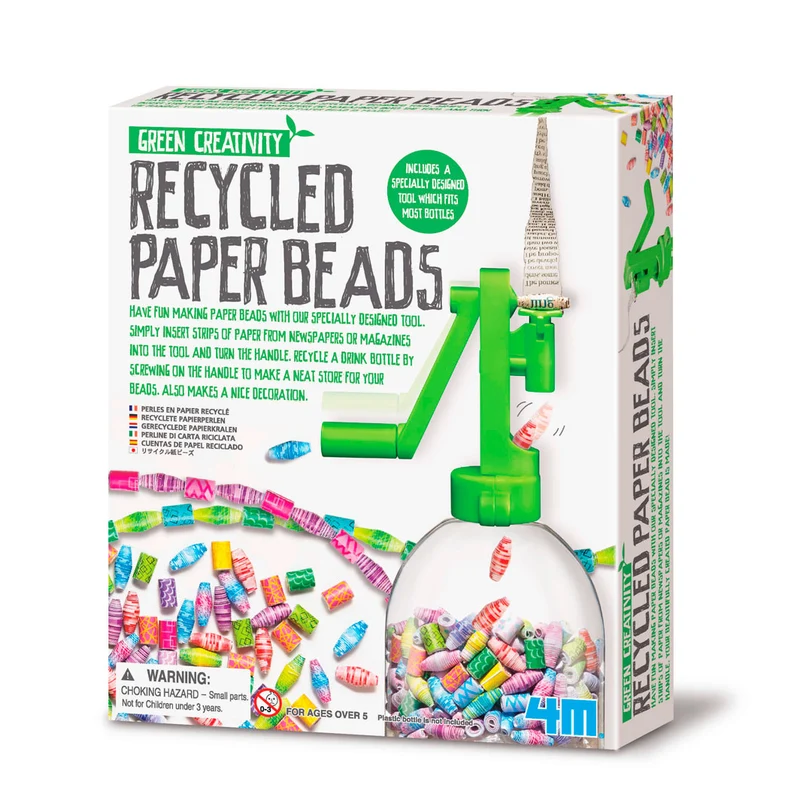 Green Science, Creativity-experimentset – pärlor av återvunnet papper