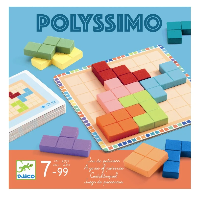 Djeco solospel, Hjärngympa - Polyssimo
