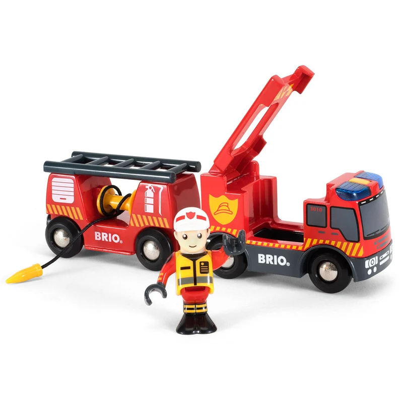 Brio Brandbil med stegbil