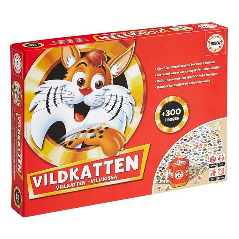 Vildkatten brädspel, 300 bitar