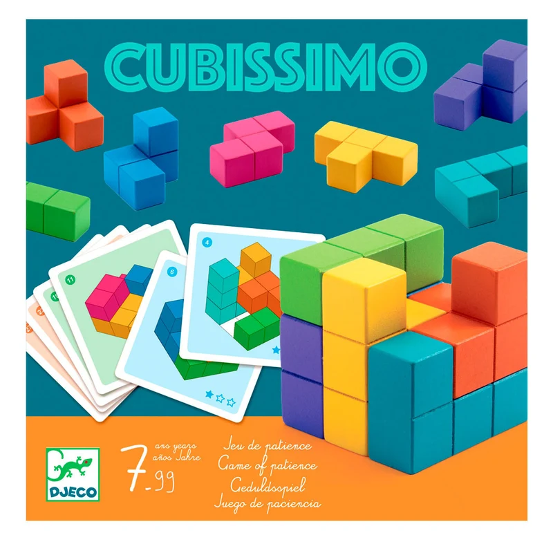 Djeco Cubissimo, 3D-utmaningsspel för en person