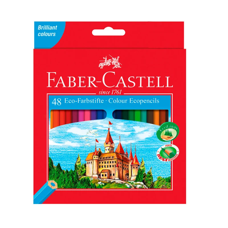 Faber-Castell, 48 st färgpennor