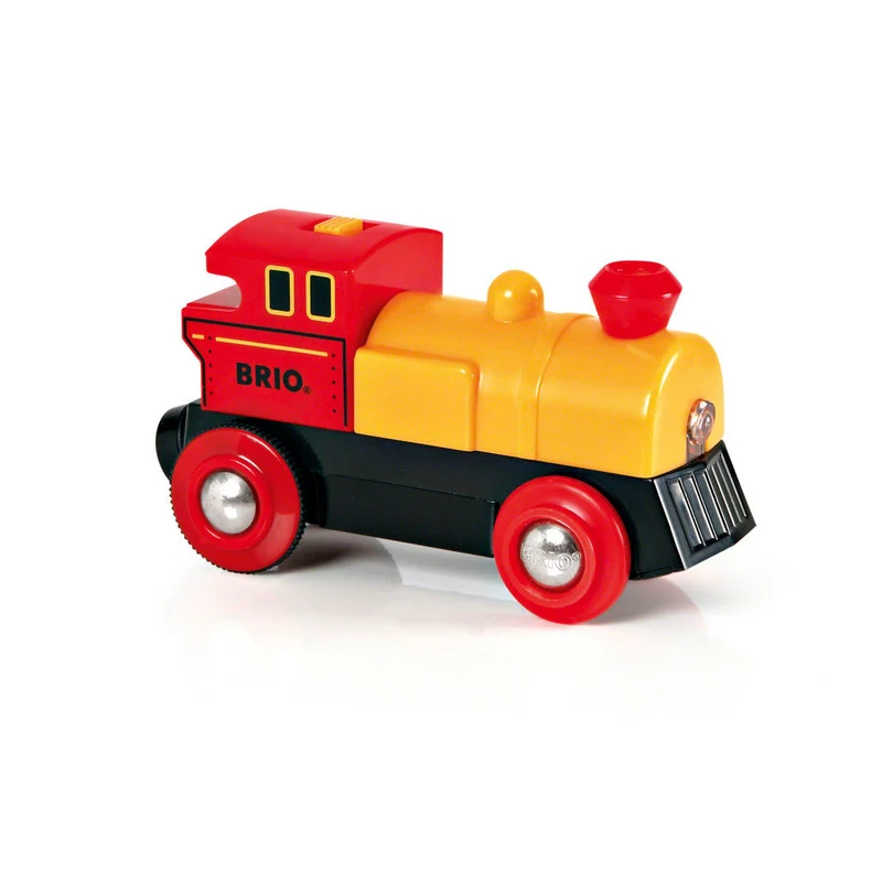 Brio Tåglok med dubbelriktning, batteridrivet