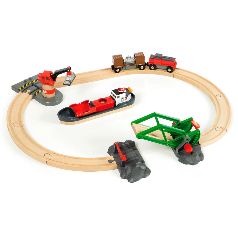 Brio Tågbana, hamnset