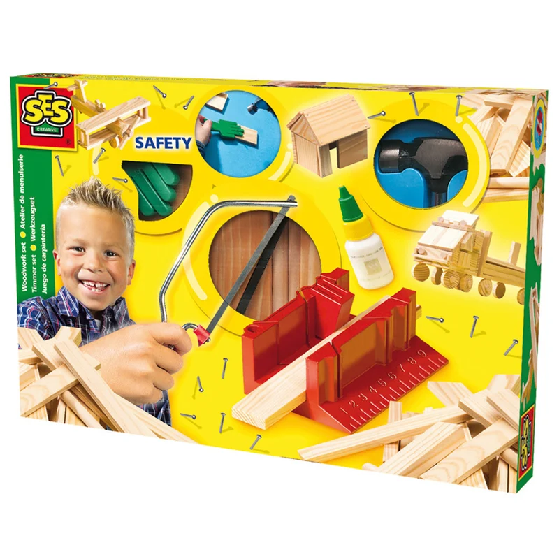 SES Creative träbyggsats de luxe