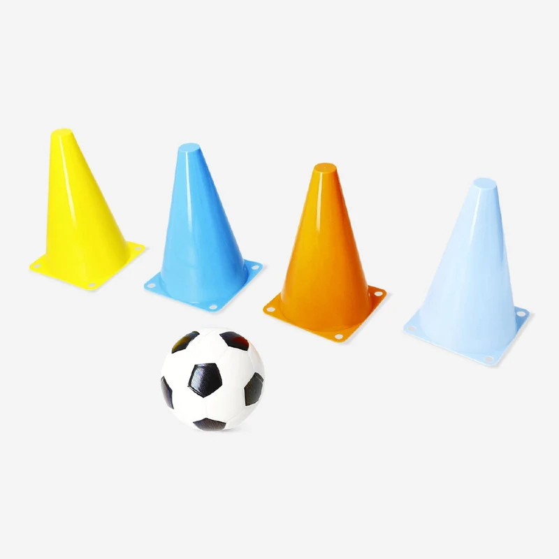 Football with cones