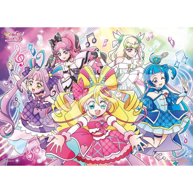 Pussel Du och Idol Precure♪ Förvandla stöd till kraft Precure – 300 bitar, ENS-300-L595