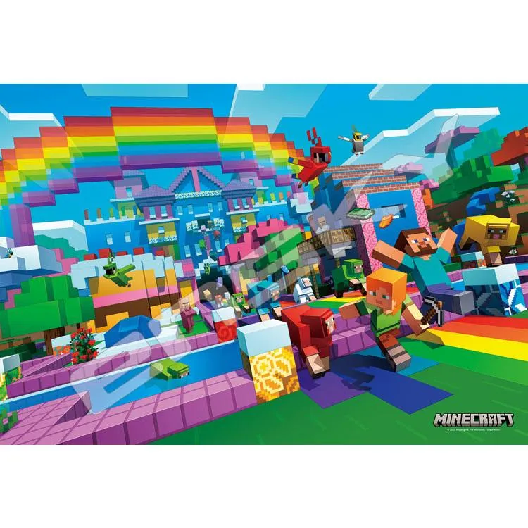 Pussel Minecraft World of Color – 300 bitar, ENS-300-ML10