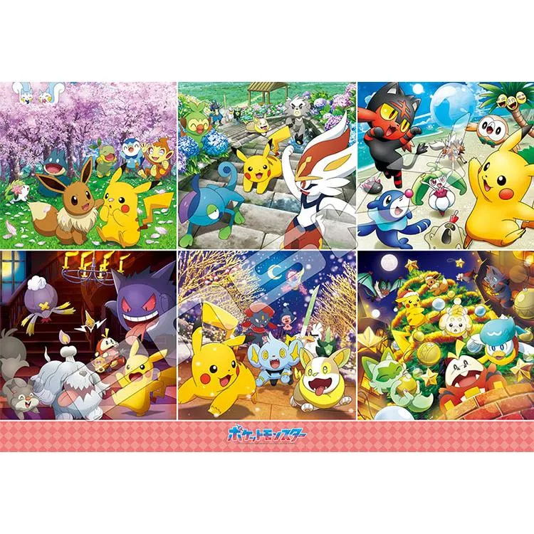 Pussel Pokémon 365 dagar Pokémon – 1000 bitar, ENS-1000T-526
