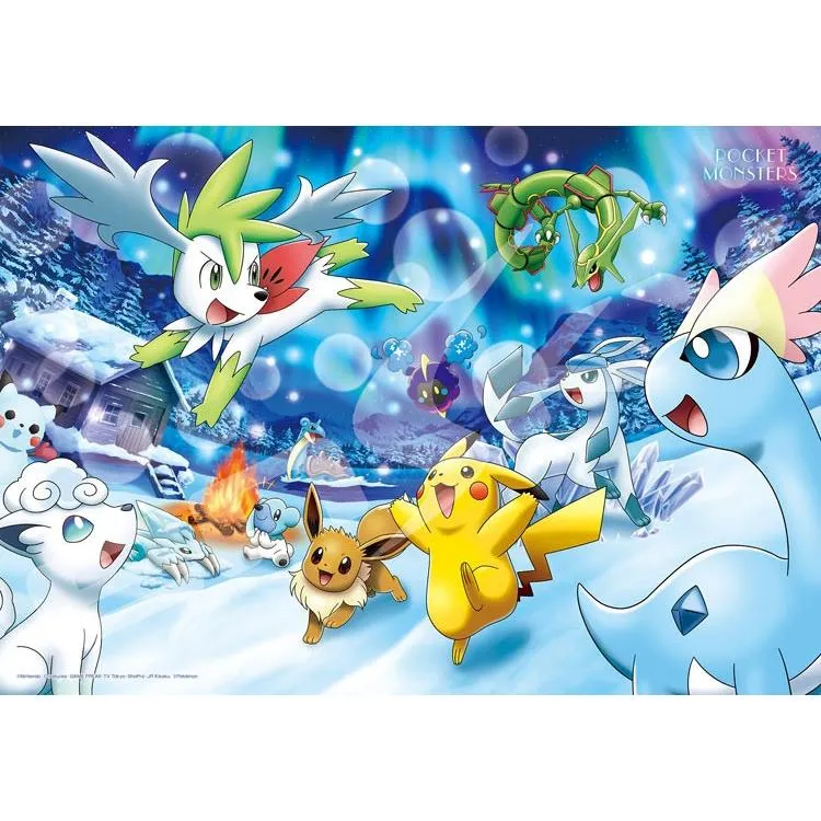 Pussel Mystisk Aurora Pokémon – 1000 bitar, ENS-1000T-125