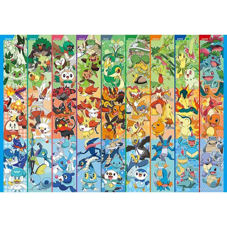 Pussel Alla Partner Monteras! Pokémon – 500 Bitar, ENS-500T-L35