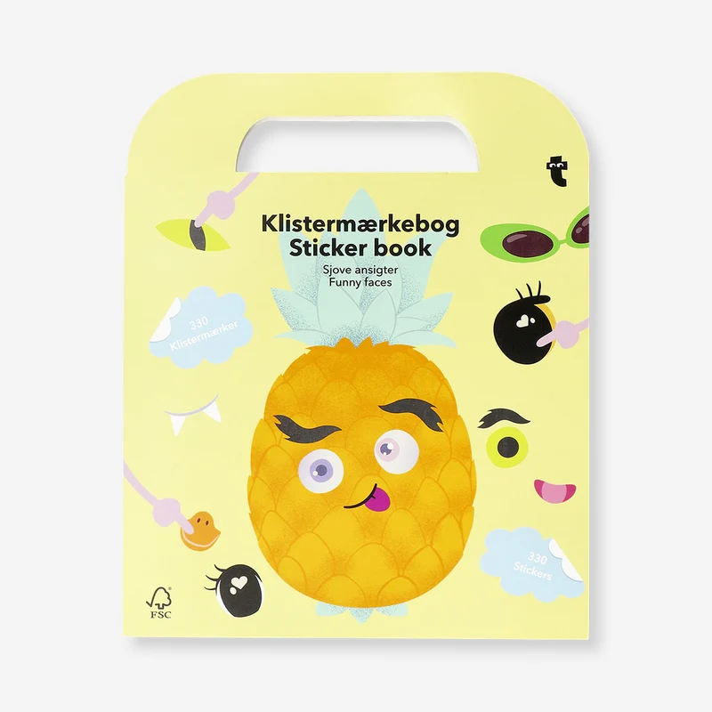 Activity book - Face stickers