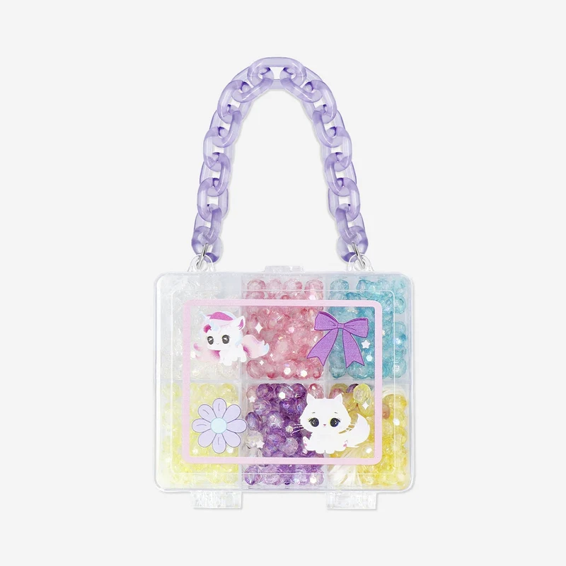 Bead set with string - Box with handle
