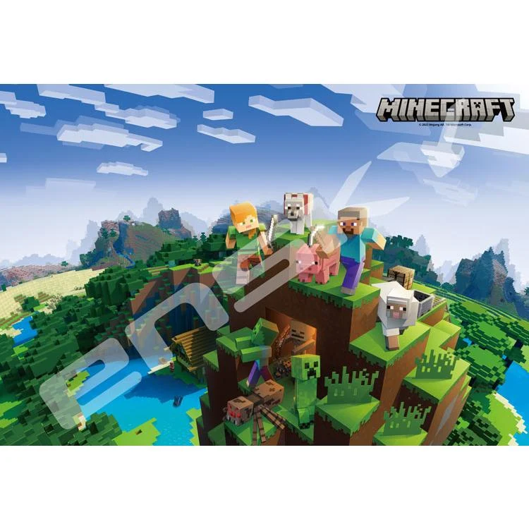 Pussel Overworld Minecraft – 300 bitar, ENS-300-1921