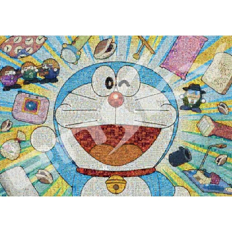 Pussel Doraemon Mosaikkonst Doraemon – 1000 bitar, ENS-1000T-87