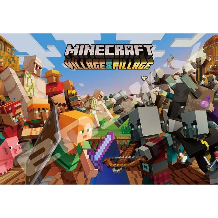 Pussel By & Plundring Minecraft – 1000 Bitar, ENS-1000T-393