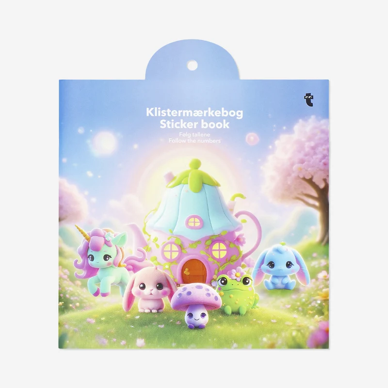 Stickers by numbers book