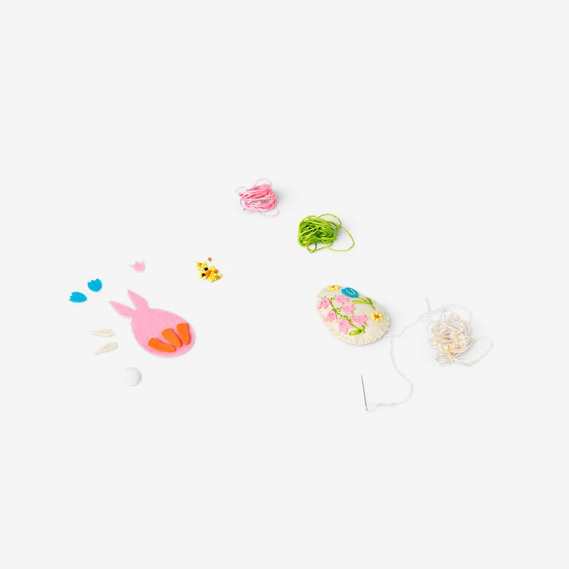 Embroidery kit - Hanging ornaments