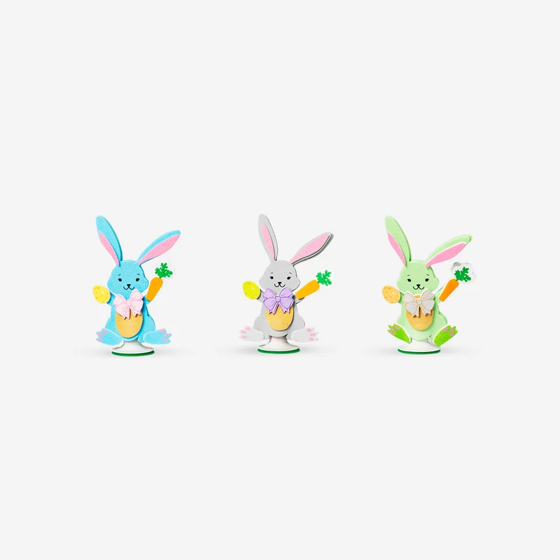 DIY jumping animals - 6 pcs