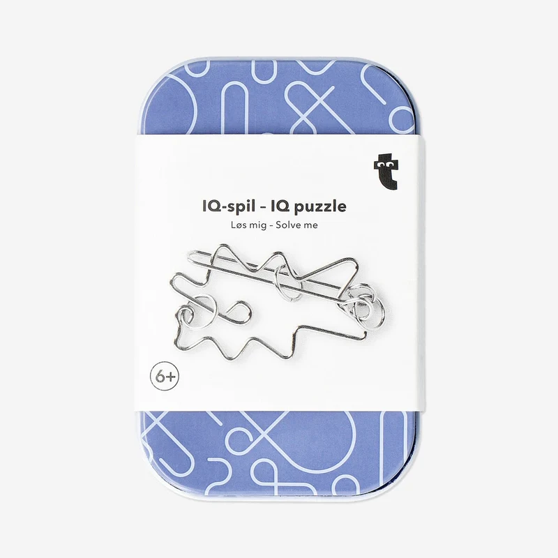 IQ puzzle in tin box - Easy